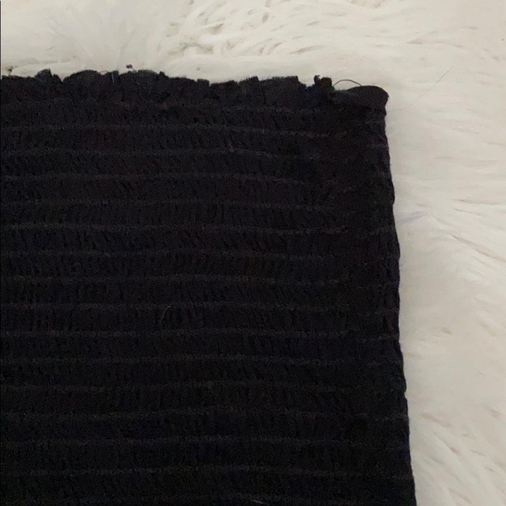 Basic black tube top - Picture 2 of 3